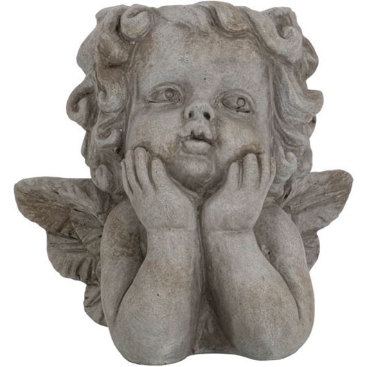 Picture of ANGEL planter grey - H20cm