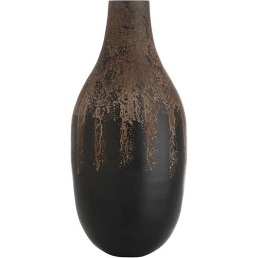 ALSTON vase h38cm bronze