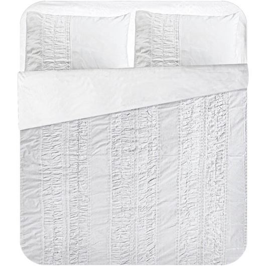 Picture of RUCHI duvet cover set of 3 white
