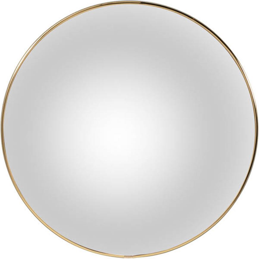 Picture of CONVEXA wall mirror brass - dia 59cm