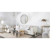 MASON coffee table d60cm nickel