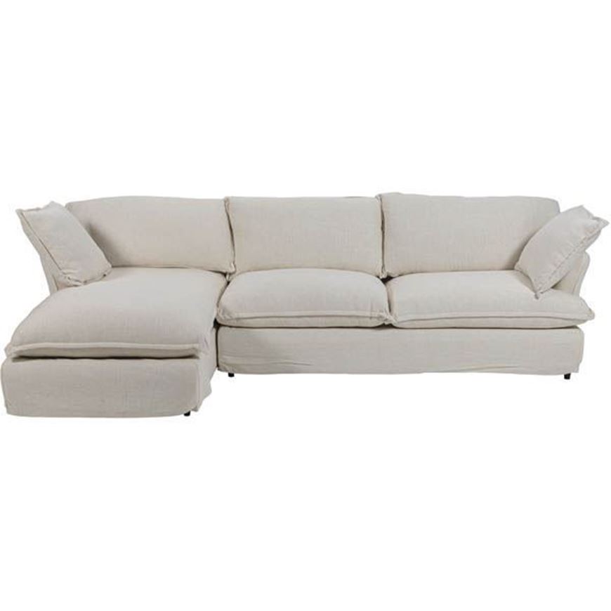 URBAN SP sofa 3 + chaise lounge Left natural