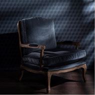 KASE armchair blue