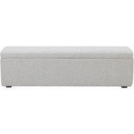 CRETE stool 160x40 white