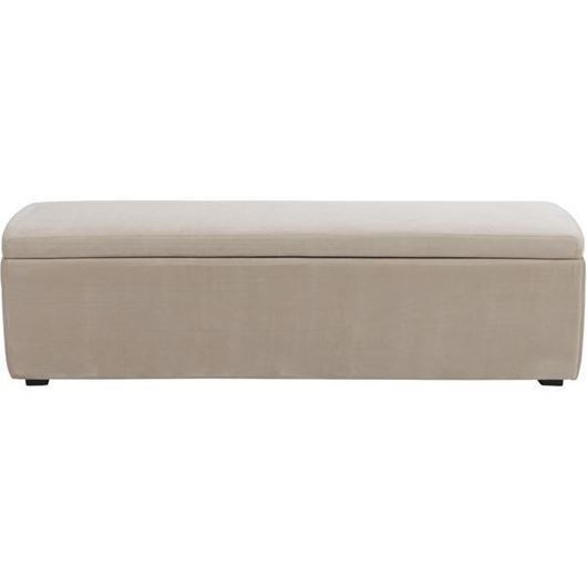 CRETE stool 160x40 taupe