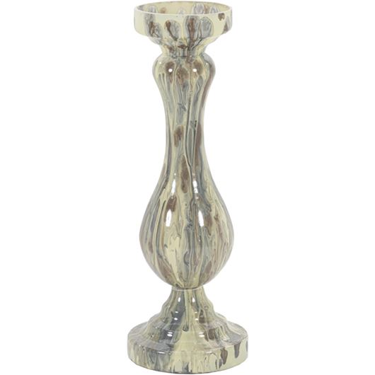 Picture of ADIN candle holder h48cm grey