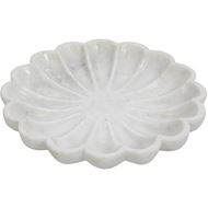 MARBLE bowl decoration d25cm white