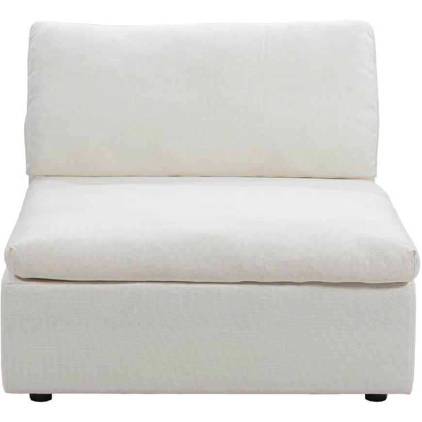 SUNLIGHT SP armless chair white