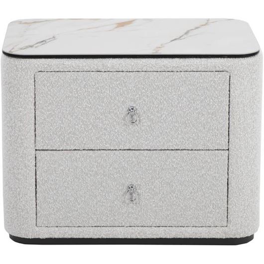 CAMPO bedside table white