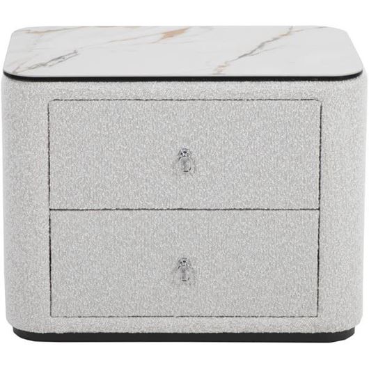 CAMPO bedside table white