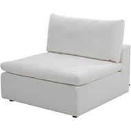 SUNLIGHT armless chair white