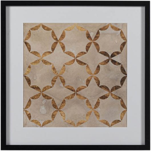 Picture of PALACE II print black - 56x56cm