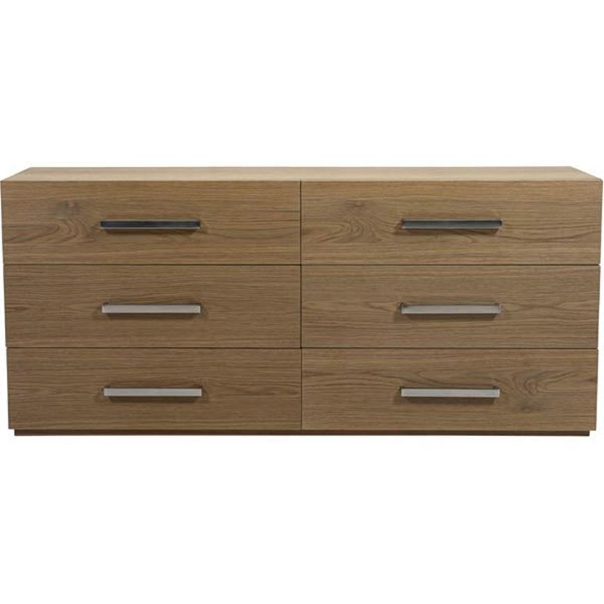 COLOSSEUM chest 6 drawers natural