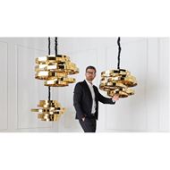 AMBRACE chandelier d74cm gold