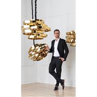 AMBRACE chandelier d74cm gold