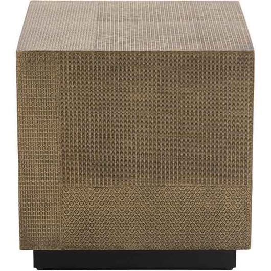 ODEON side table 46x46 brass