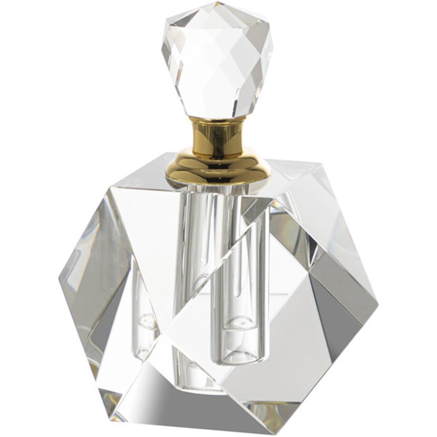 Picture of KAYDEN perfume bottle h14cm clear