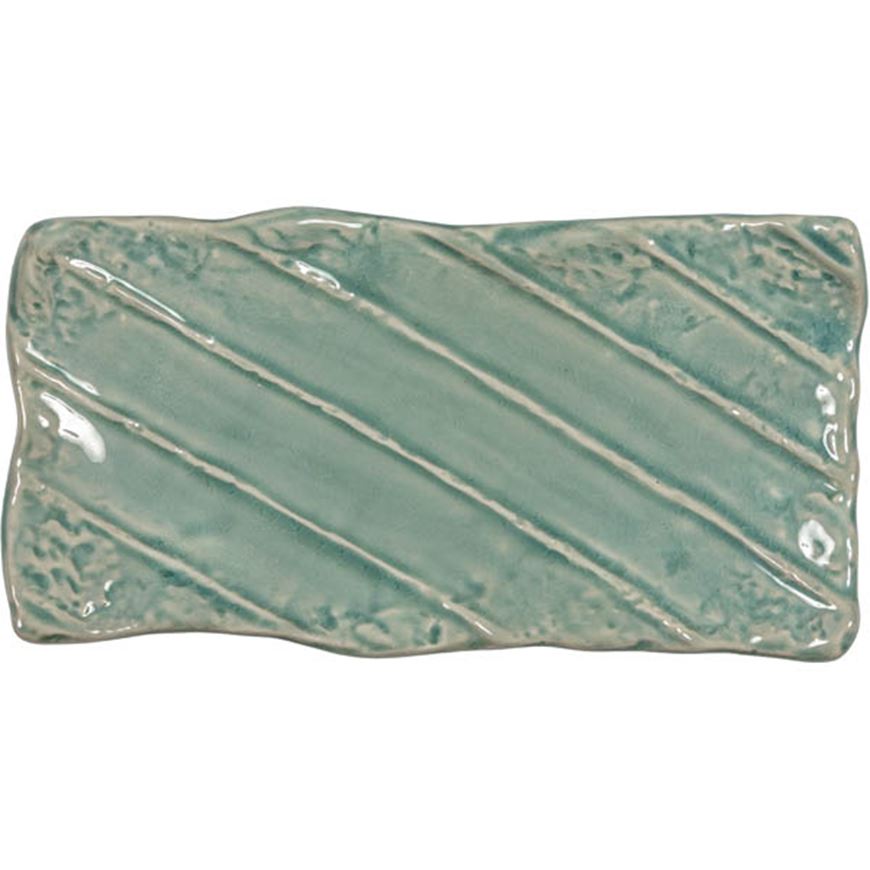 Picture of KYOTO plate blue - 14x27cm