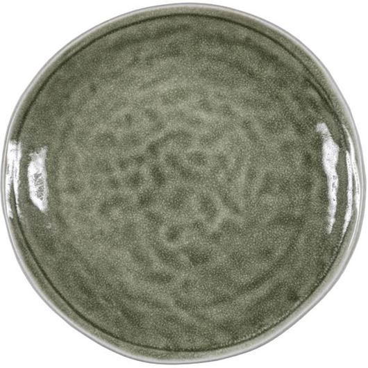 Picture of ONEER dinner plate green/white - dia 29cm