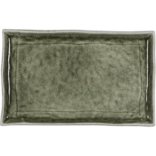 Picture of ONEER plate green/white - 20x32cm