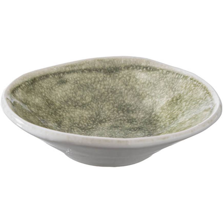 Picture of ONEER bowl d14cm green/white