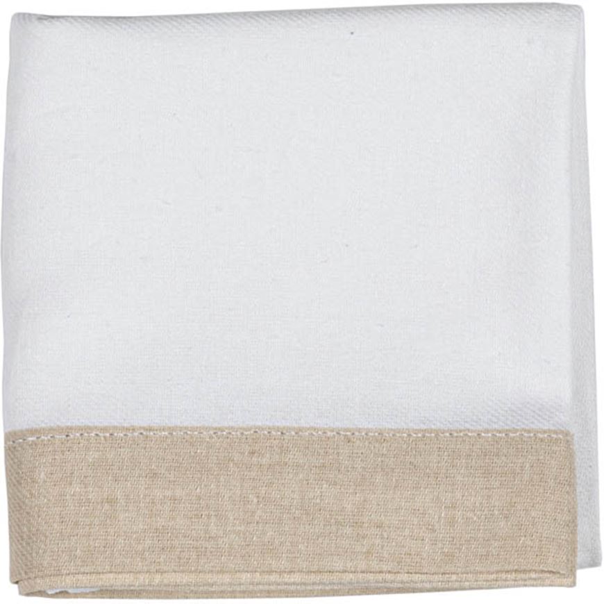 Picture of HALIA napkin white/beige - 45x45cm