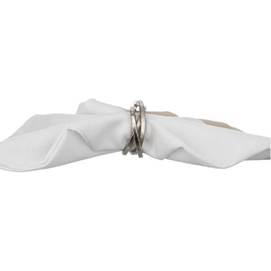 Picture of LINK napkin ring silver