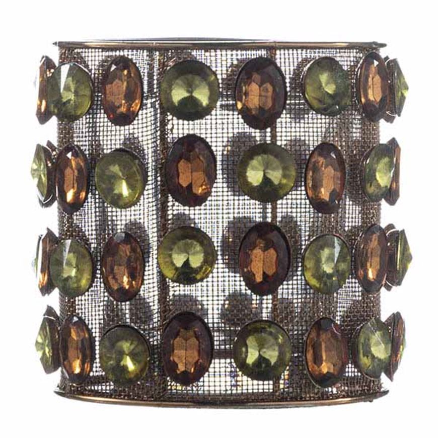Picture of ADHEEP tea light holder multicolour - H7cm