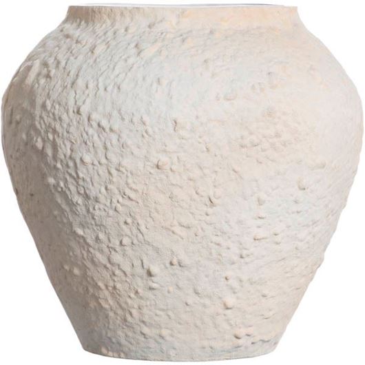 NIRVI vase h20cm cream