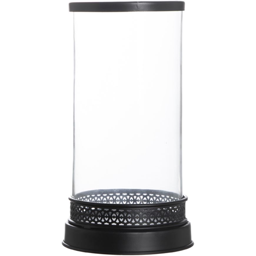 Picture of SNEHAL hurricane clear/black - H33cm