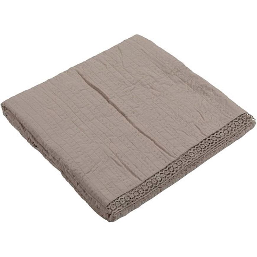 ABIE bedspread 230x250 beige