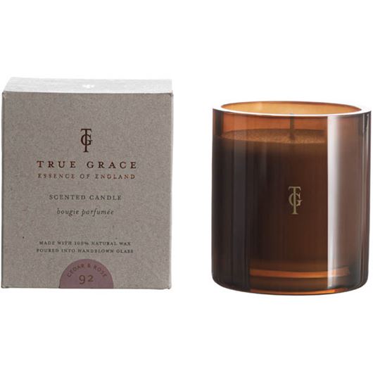 Picture of CEDAR & ROSE candle medium brown