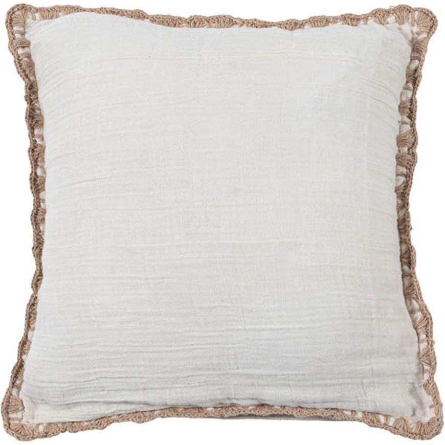 Picture of SHIA cushion cover 45x45 white
