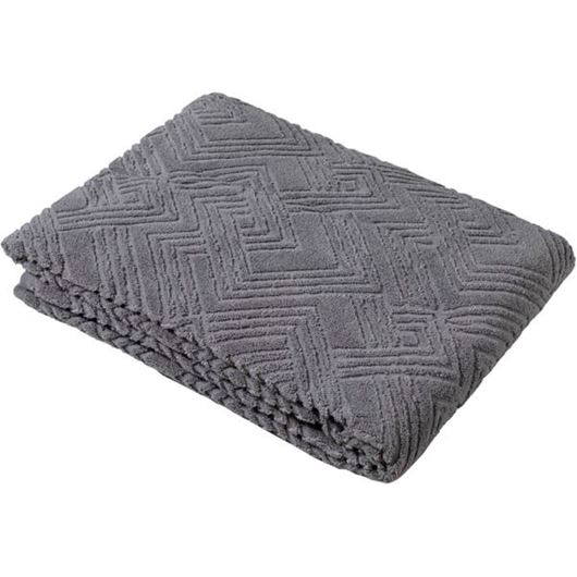 ANATOLIA bath sheet 100x180 dark grey