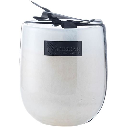 ELBA Spring Moss candle M white