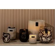 ELBA Spring Moss candle L white