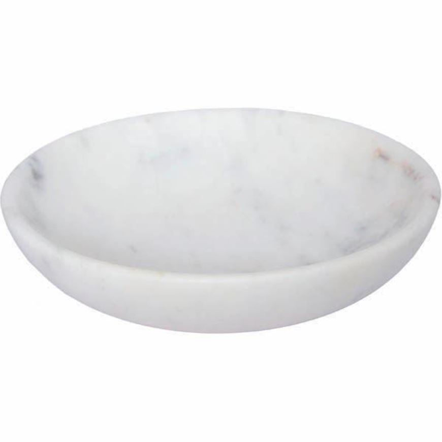 MARBLE bowl d20cm white