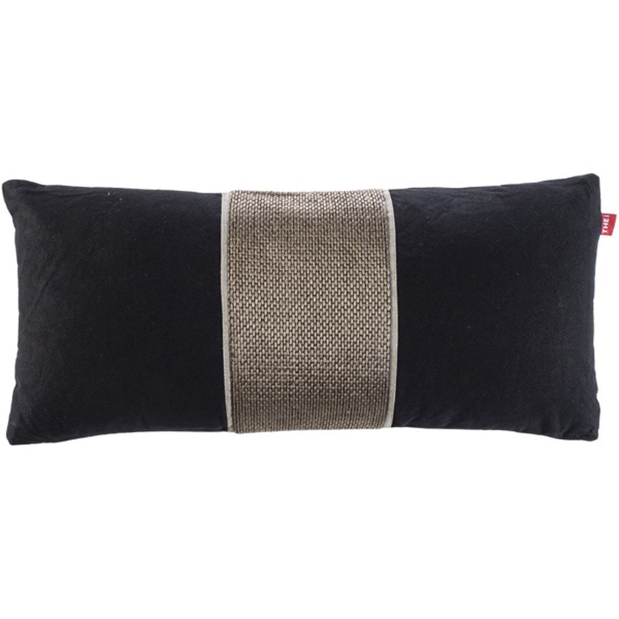 Picture of NOMAD cushion black - 23x51cm