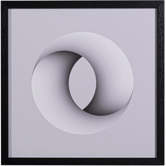 Picture of HARMONY II print black - 43x43cm