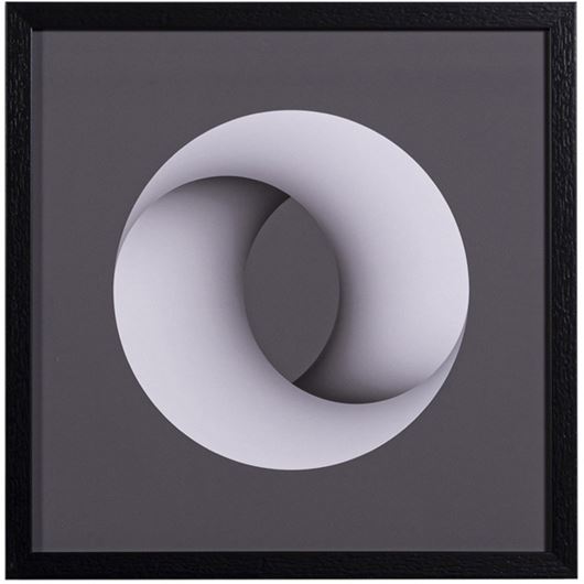 Picture of HARMONY III print black - 43x43cm