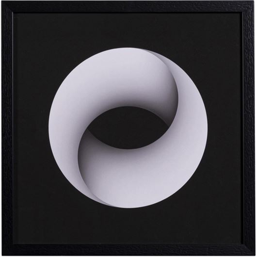 Picture of HARMONY IV print black - 43x43cm