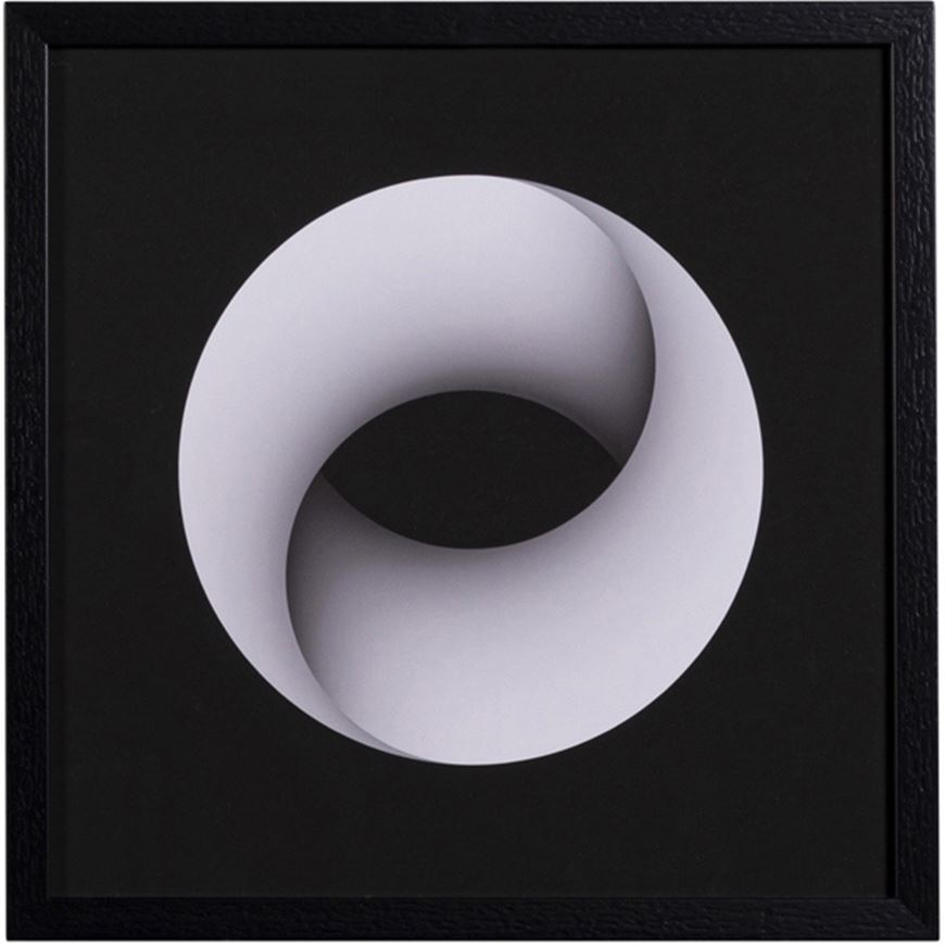 Picture of HARMONY IV print black - 43x43cm