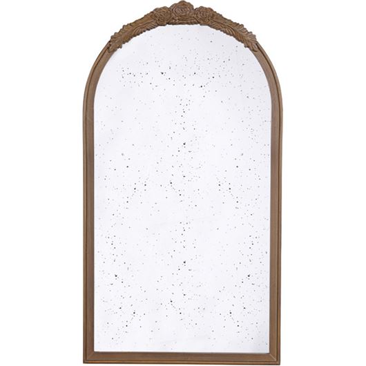 Picture of LIMA wall mirror brown - 107x58cm