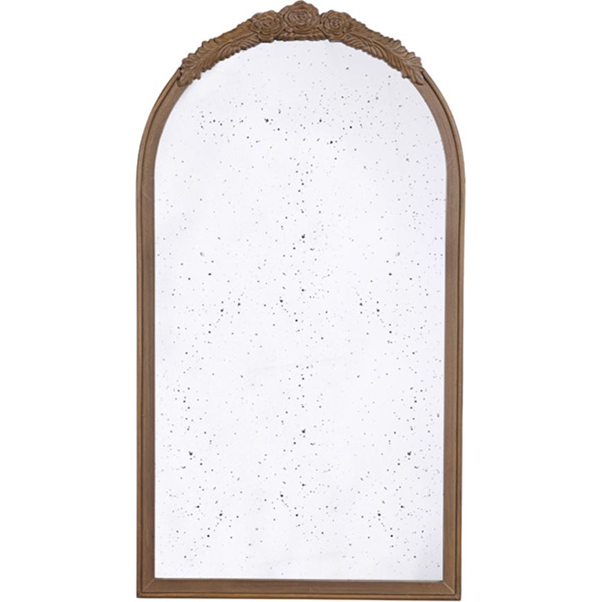 Picture of LIMA wall mirror brown - 107x58cm