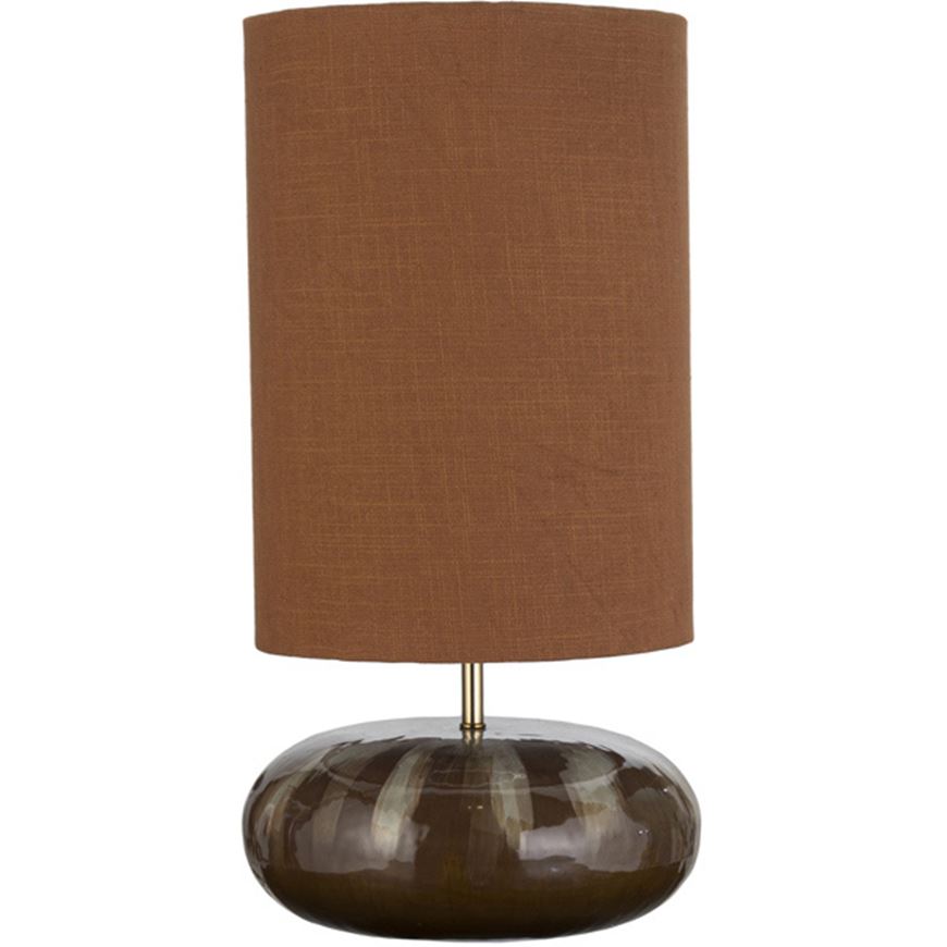 Picture of SENNA table lamp h52cm brown/brown