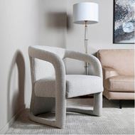 BROOKLYN dining armchair natural