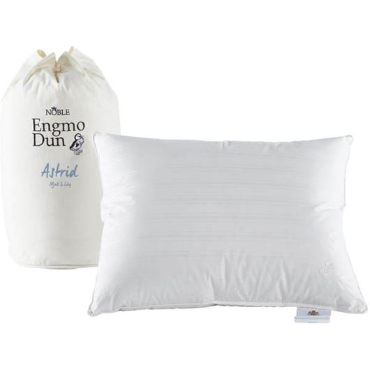 ASTRID pillow soft and low 50x70 450g white