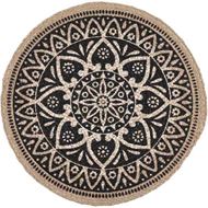 ANAIKA place mat d35cm black/natural