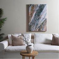 RIVER Bank III canvas 80x120 grey