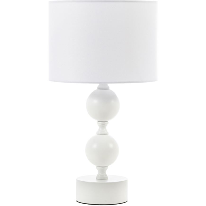 Picture of EATON table lamp white - H45cm